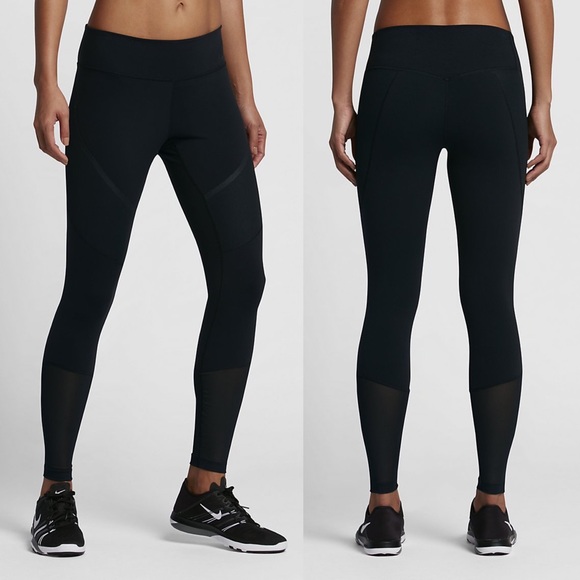 Nike Pants - Nike Dri-Fit Power Legendary Mid-Rise Tights SzM